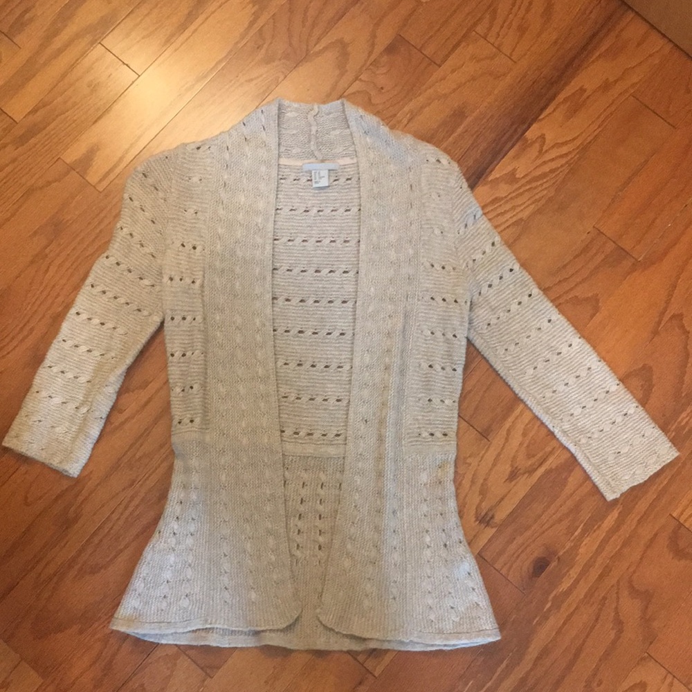 Almost New Cream Cardigan